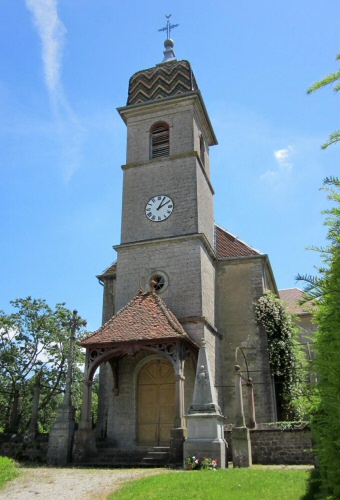 L'église de Cubry, photo J. Masset