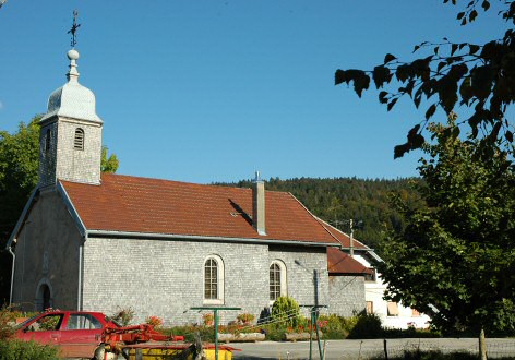 L'église d'Entre-les-Fourgs, photo M. Morlin