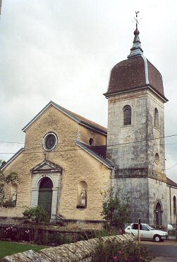 L'église de Glamondans, photo C. Briot