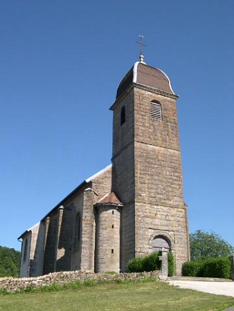 L'église de Lanthenans, photo B. Mougey