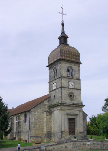 Eglise de Vitrey-sur-Mance, photo racines Comtoises