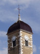 Photo du clocher de Saint Etienne du Bois (Ain)