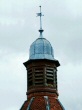 Photo du clocheton de la mairie de Saint Lupicin (Jura)